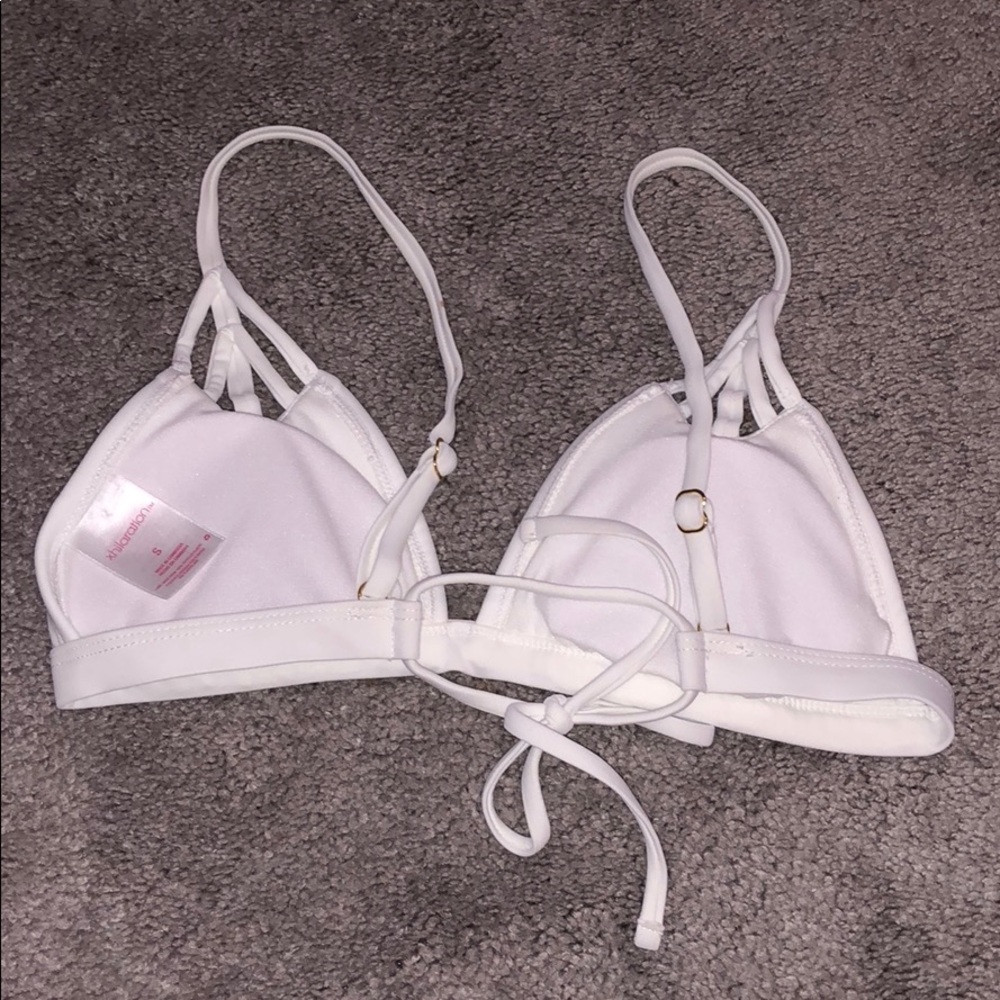 WHITE SWIM TOP - Picture 2 of 2